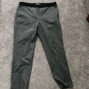 Black and grey heathers dress pants